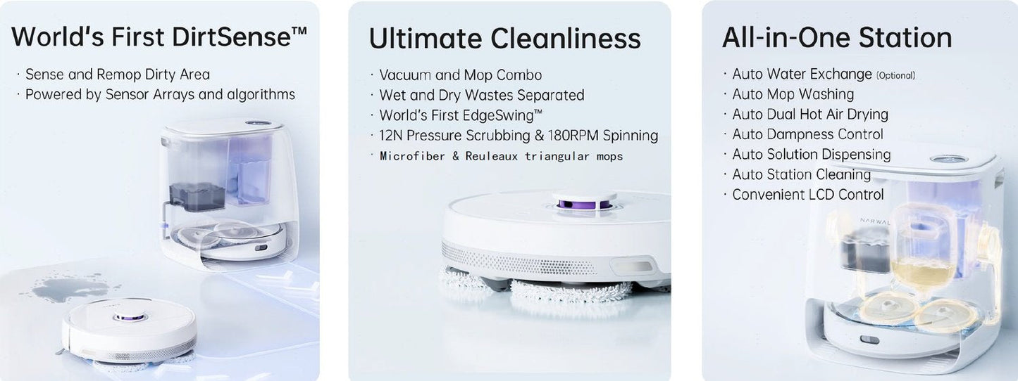 Narwal Freo Robot Vacuum and Mop Comb